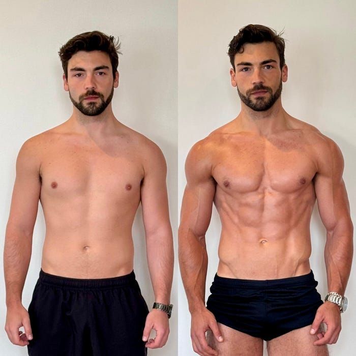 Antes e depois de um cliente satisfeito